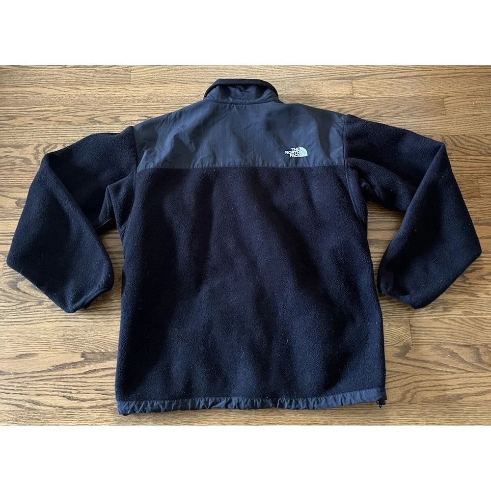 The North Face Jacket Mens Large Black Denali Fleece Full Zip Outdoor Gorpcore